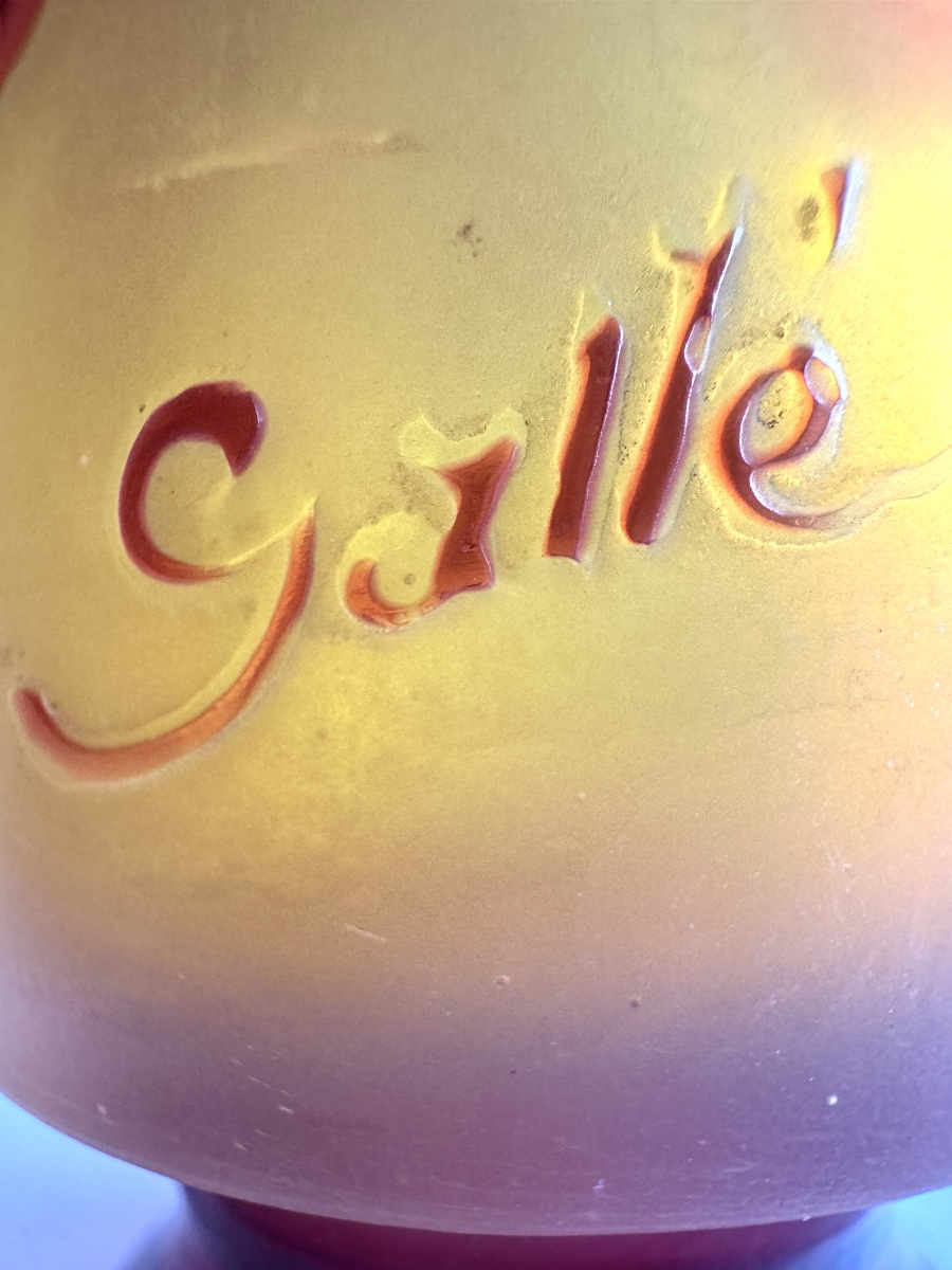 Gallé - Wisteria Vase -photo-7