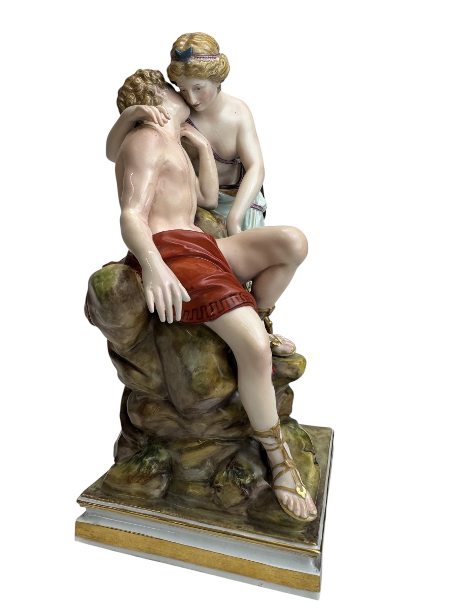 Meissen « Diane et Endymion »-photo-3
