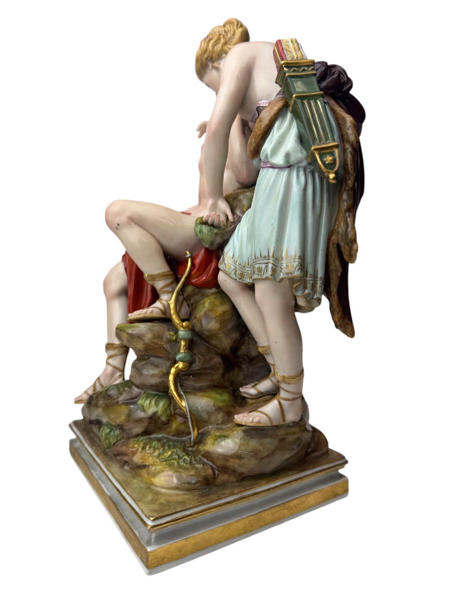 Meissen « Diane et Endymion »-photo-3