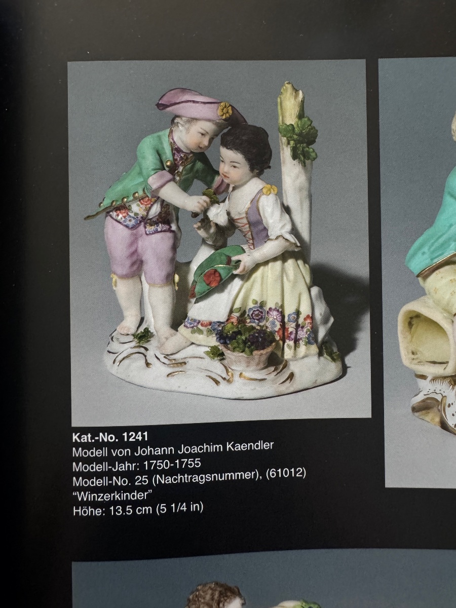 Group Of Children Made Of Meissen Porcelain-photo-6