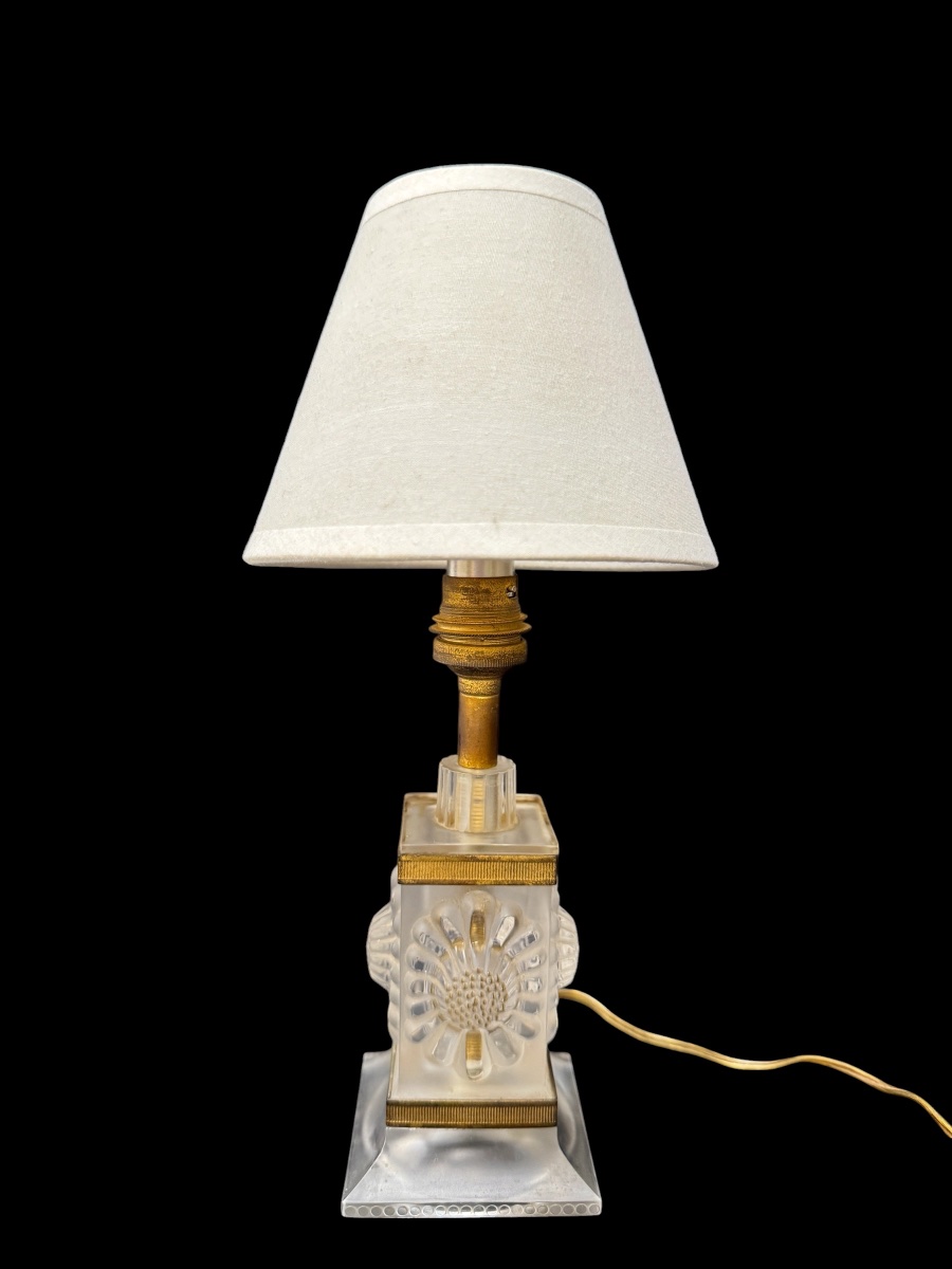 Lalique "pâquerettes" Lamp