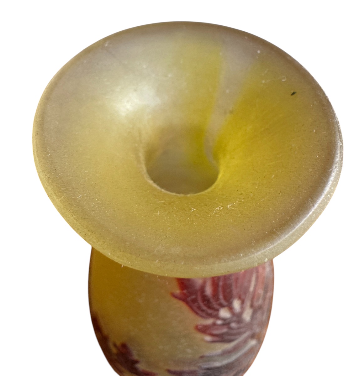 Gallé - "lobelias" Vase-photo-2