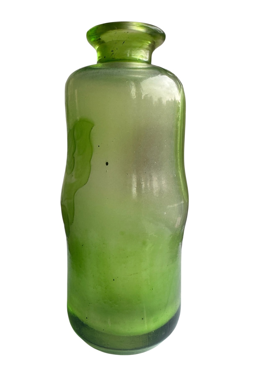 Désiré Christian Frères et fils, Meisenthal- Vase aux Courgettes-photo-2