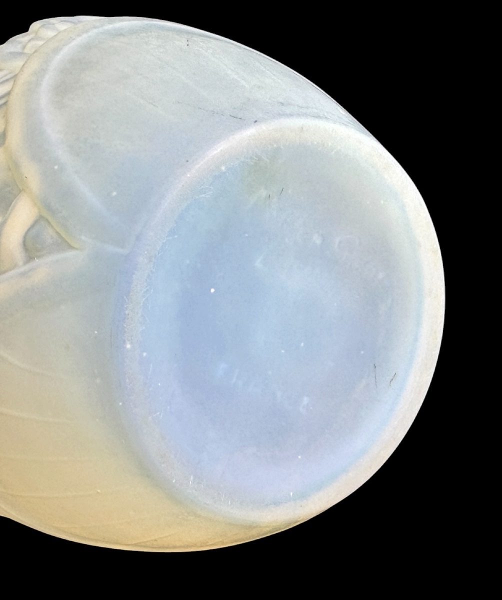 Muller Frères Lunéville - "arcs Fleuris" Opalescent Vase-photo-1
