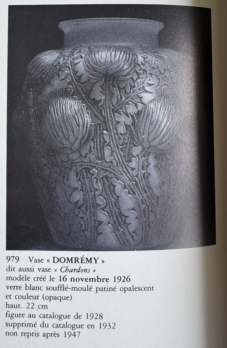 René Lalique vase « Domrémy » -photo-2