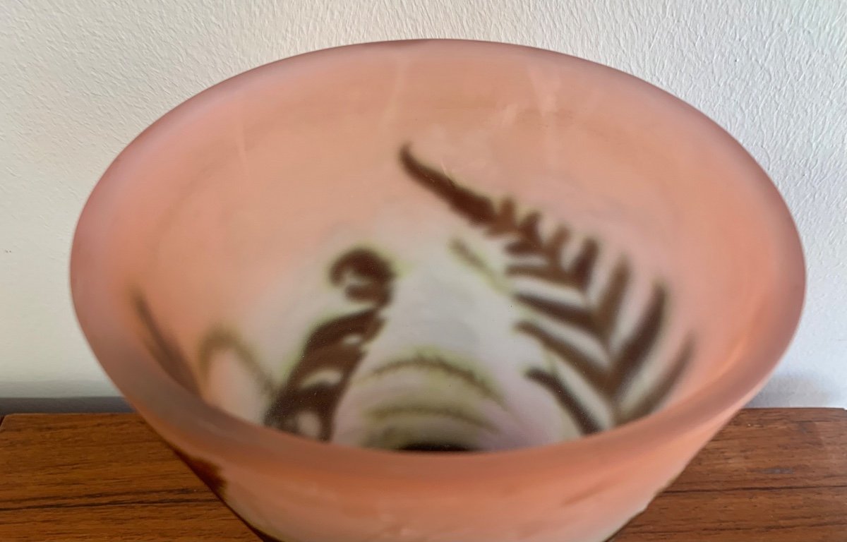 Gallé, Vase With Ferns-photo-6