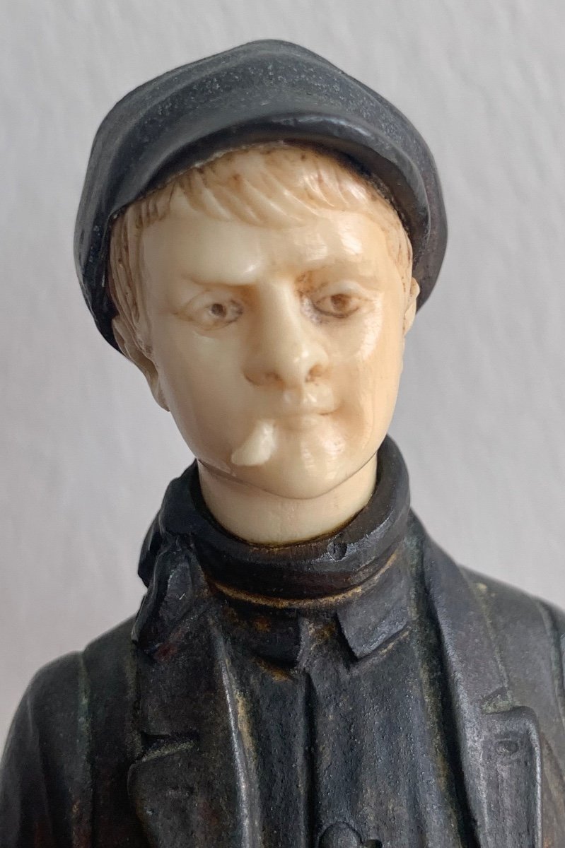 Alonzo - Gypsy - Chryselephantine Sculpture-photo-1