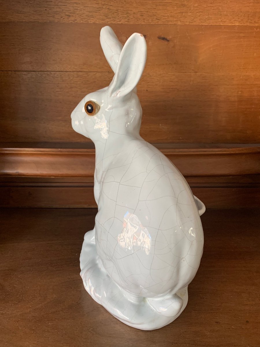 émile Gallé - Ceramic Rabbit-photo-3