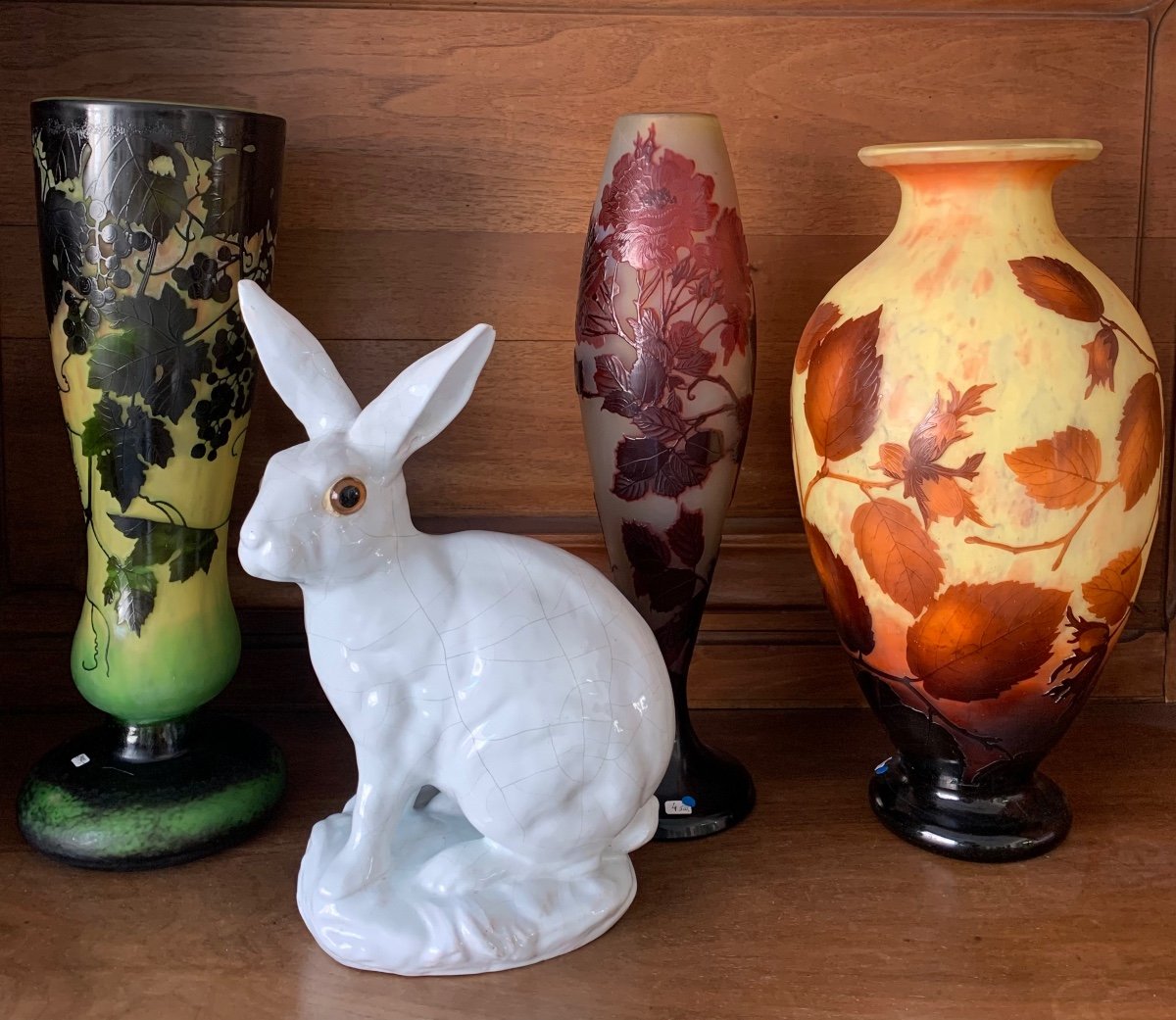 émile Gallé - Ceramic Rabbit-photo-4