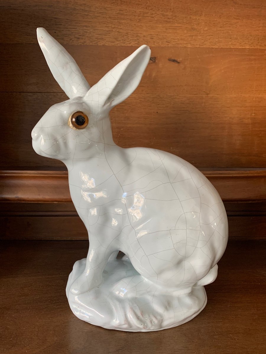 émile Gallé - Ceramic Rabbit