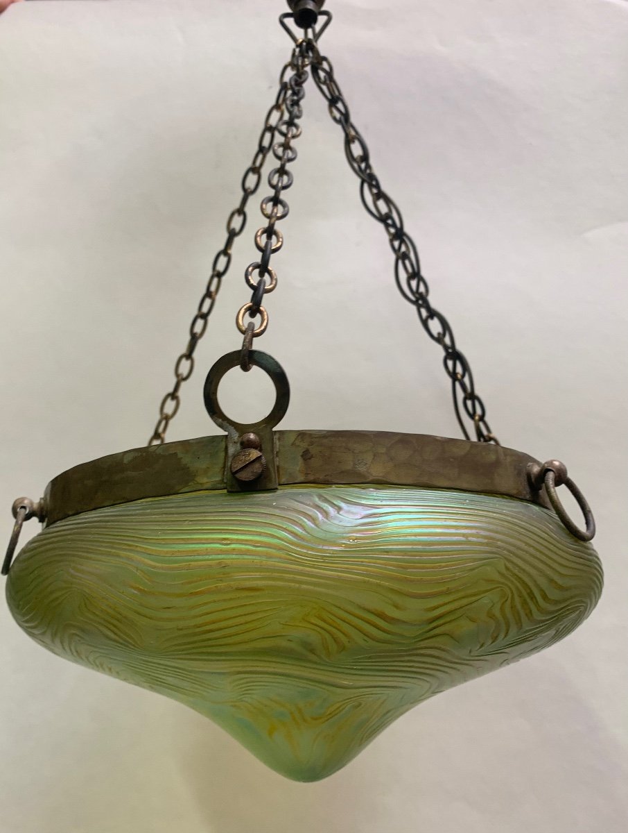 Suspension en Verre Iridescente -photo-5