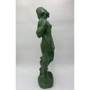 Figure Art Déco En Bronze 