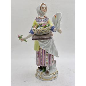 Meissen, La Fleuriste  - Les Cris De Paris