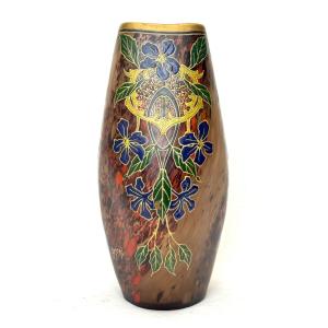 Legras, Vase From The  “arabisant”  Series
