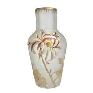 Montjoye - Vase à Décor Des Chrysanthèmes