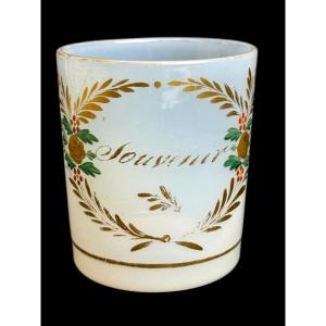 Jean-baptiste Desvignes, “souvenir” Opaline Goblet