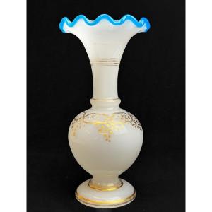 Baccarat Opaline Vase 