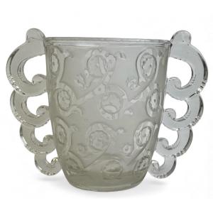 Daum par Pierre d'Avesn, vase art déco 