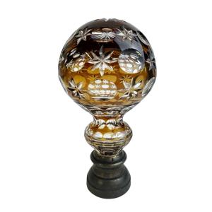 Crystal Stair Ball Decorated With Stars 