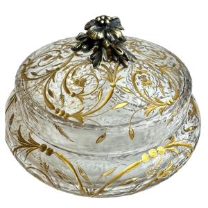 Art Nouveau Crystal Box