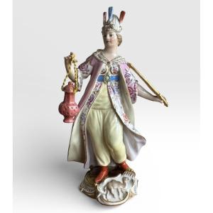 Meissen, An Allegory Of Asia From The Series Of Continents 