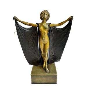 Carl Kauba - Bronze érotique métamorphique Sésame ouvre-toi 