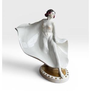 Meissen - Porcelain Figurine “the Dancer Loïe Fuller”