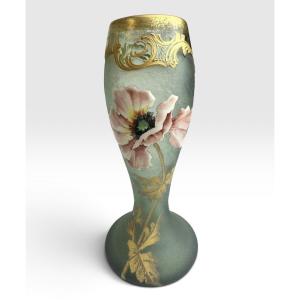 Montjoye L&cie - Vase With Anemone Decoration