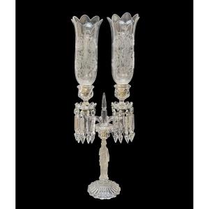Baccarat - Crystal Chandelier Decorated With A Caryatid