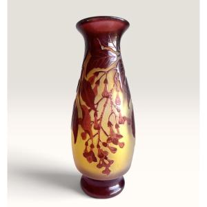 Gallé - Wisteria Vase