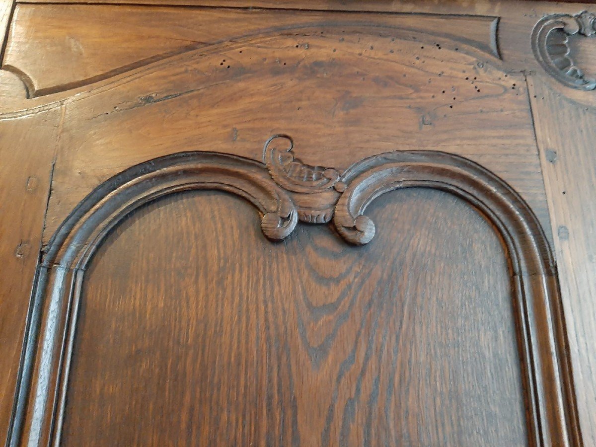 Double-body Hunting Buffet In Chestnut - 18th Century-photo-2