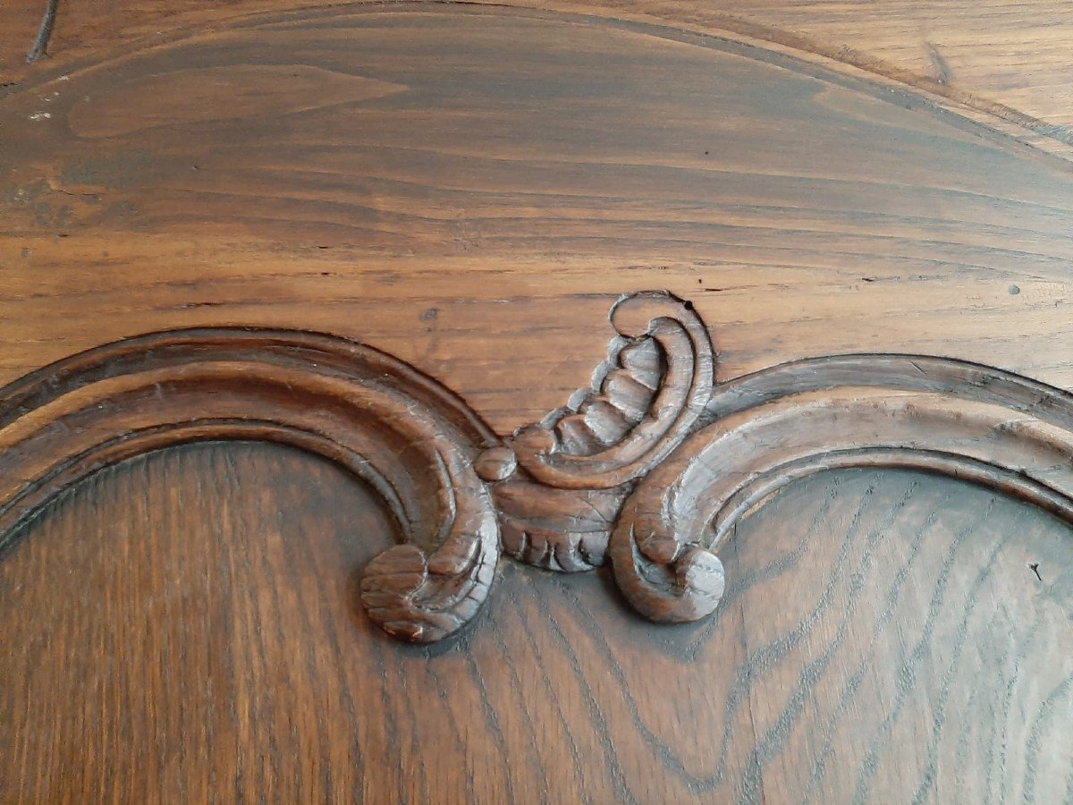 Double-body Hunting Buffet In Chestnut - 18th Century-photo-3