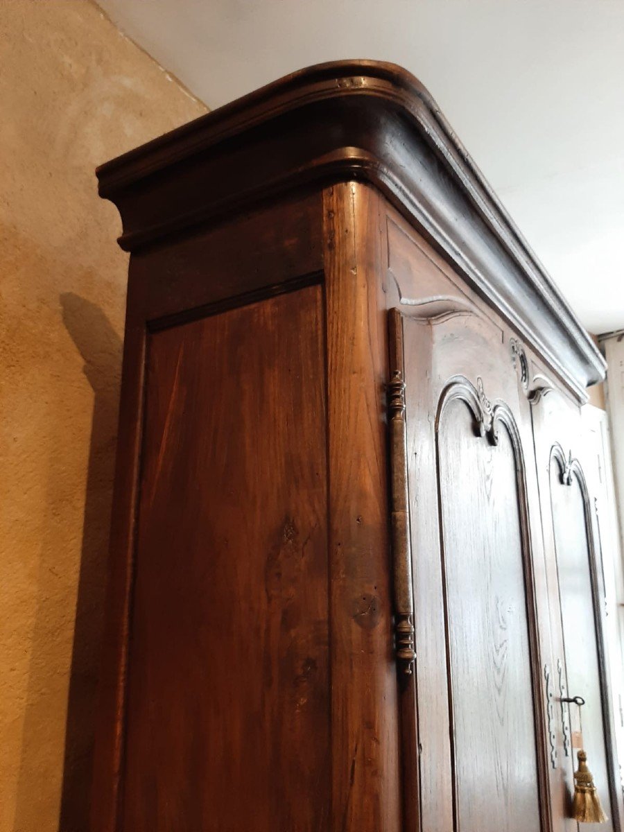 Double-body Hunting Buffet In Chestnut - 18th Century-photo-5