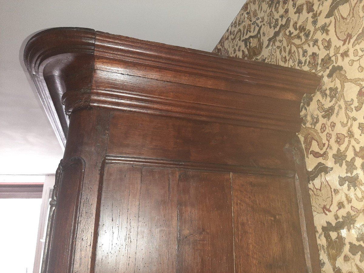 Louis XV “travel” Bonnetière, In Cherry Wood - 18th Century-photo-6