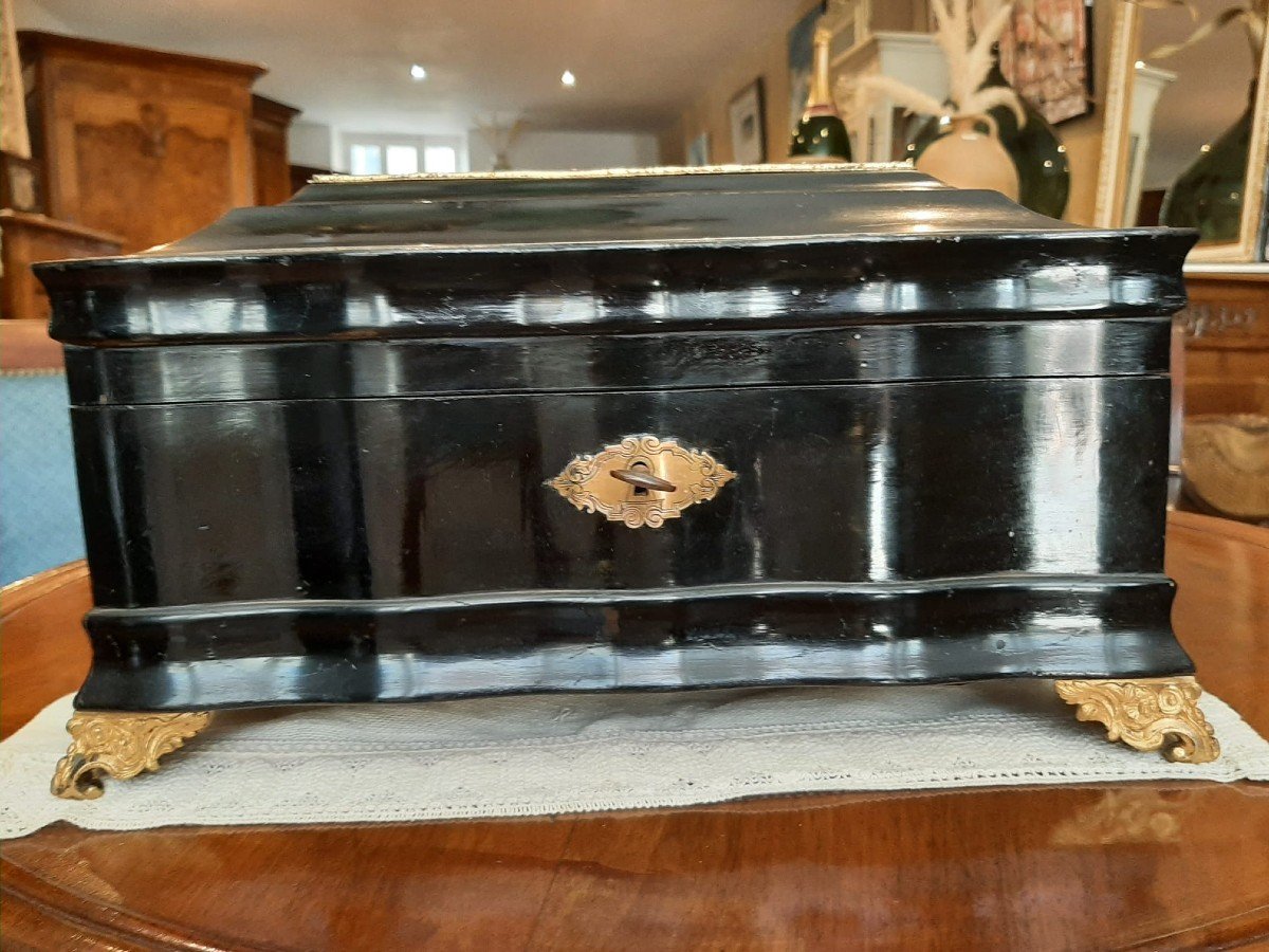 Napoleon III Papillote Box - For Le Confectioner Randin, Lyon. Around 1860-photo-3