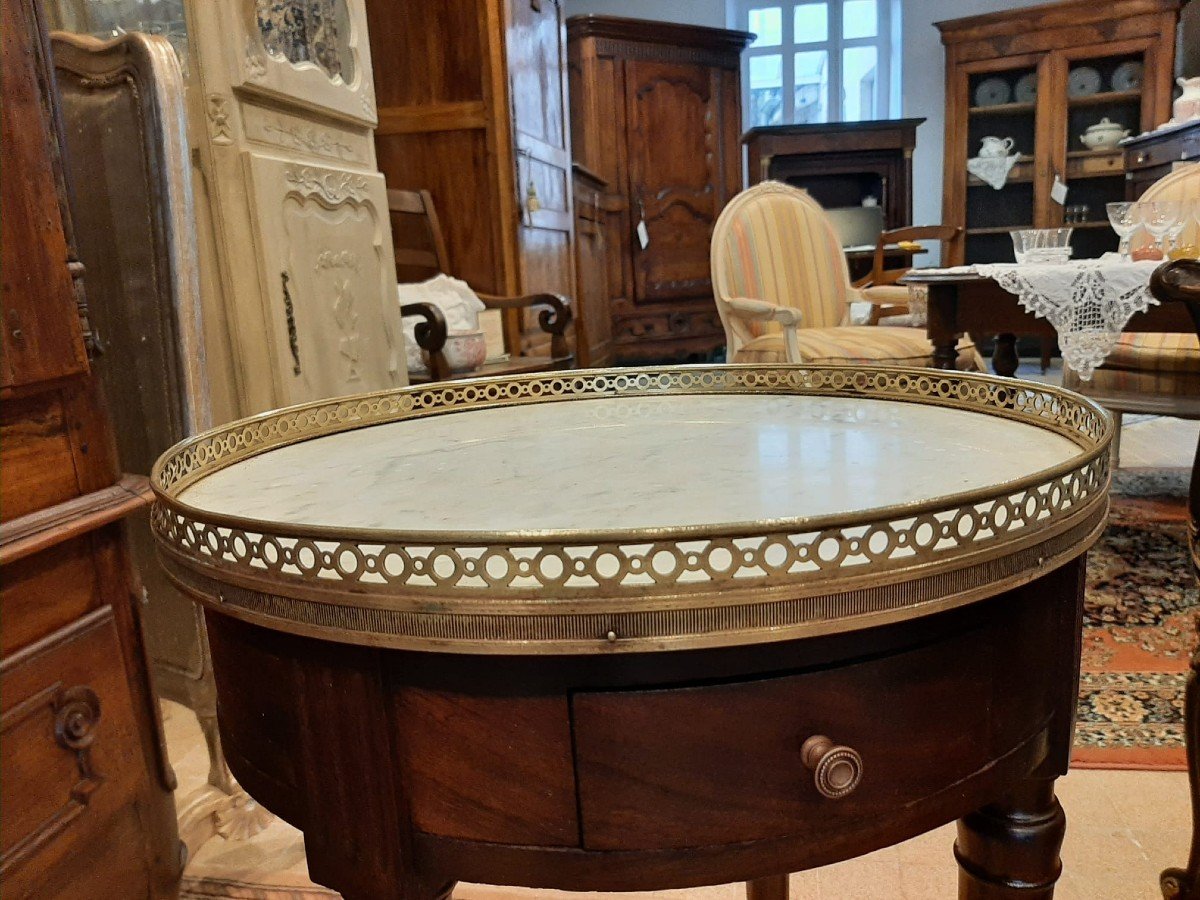 Louis XVI Style Bouillotte Table - 20th Century-photo-3
