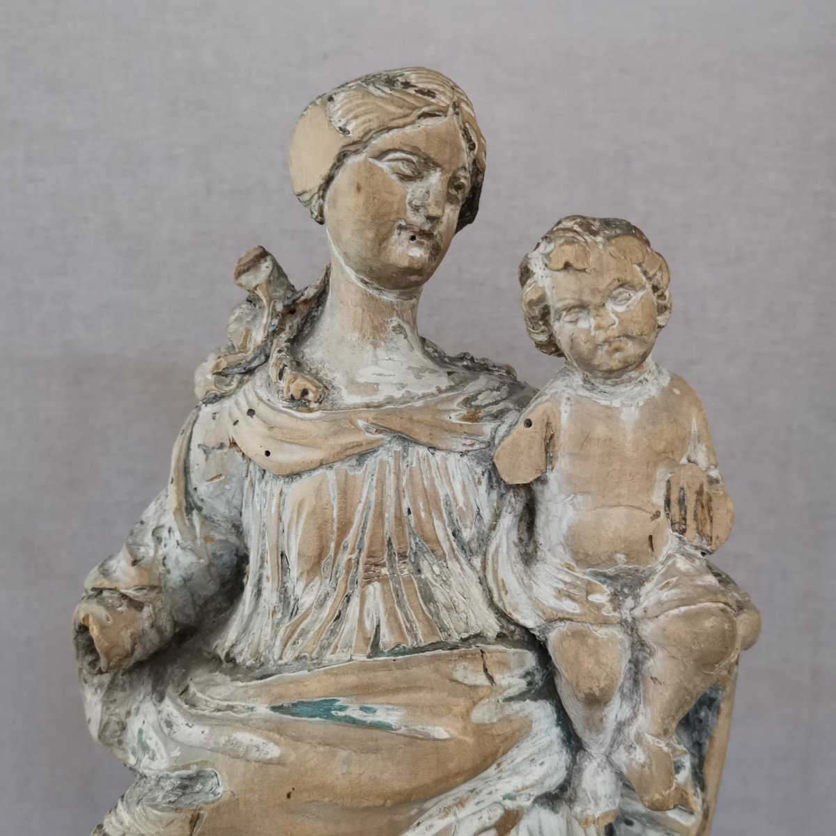 Madonna And Child 18th Century-photo-2