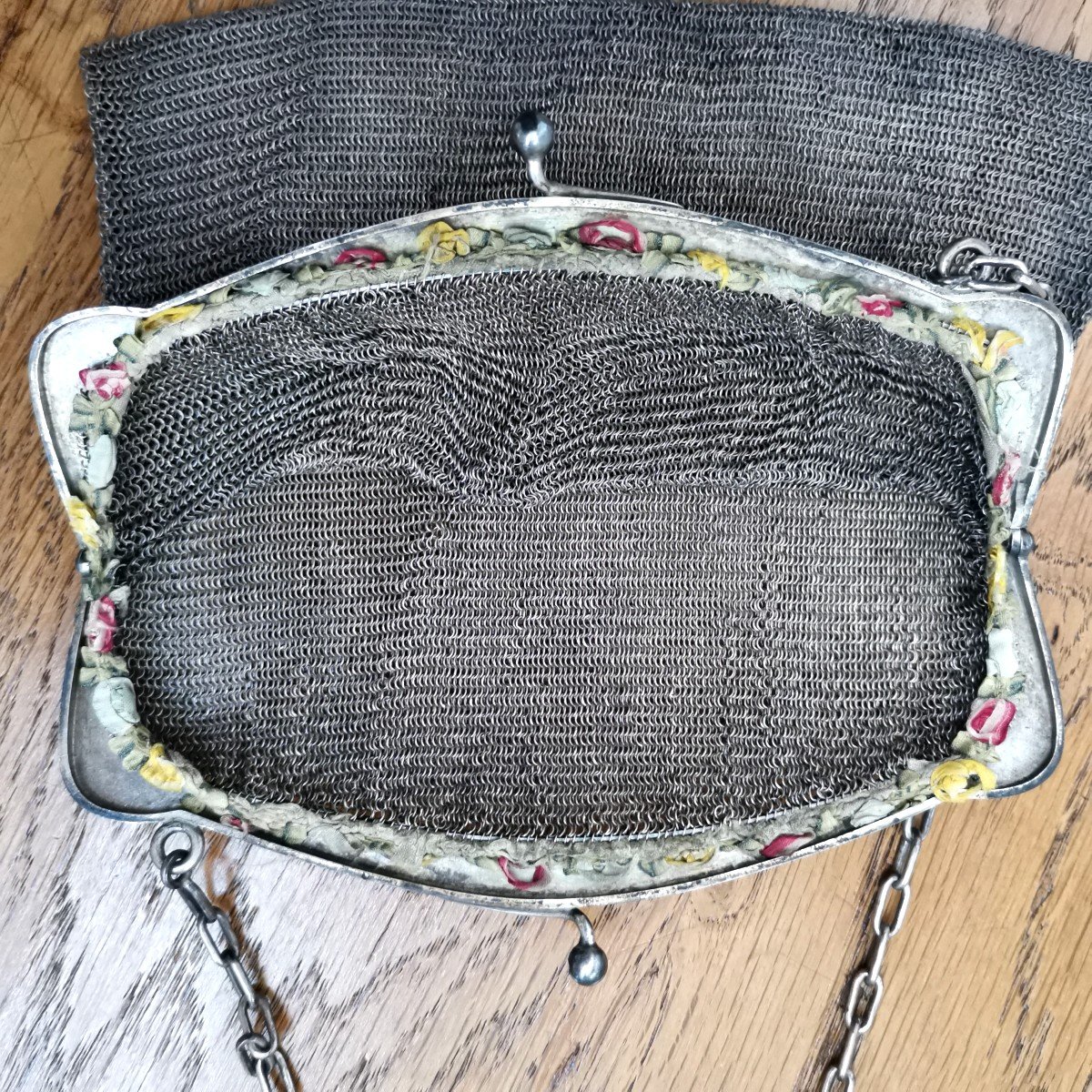 Purse Bag, Lady's Purse, Silver-photo-3