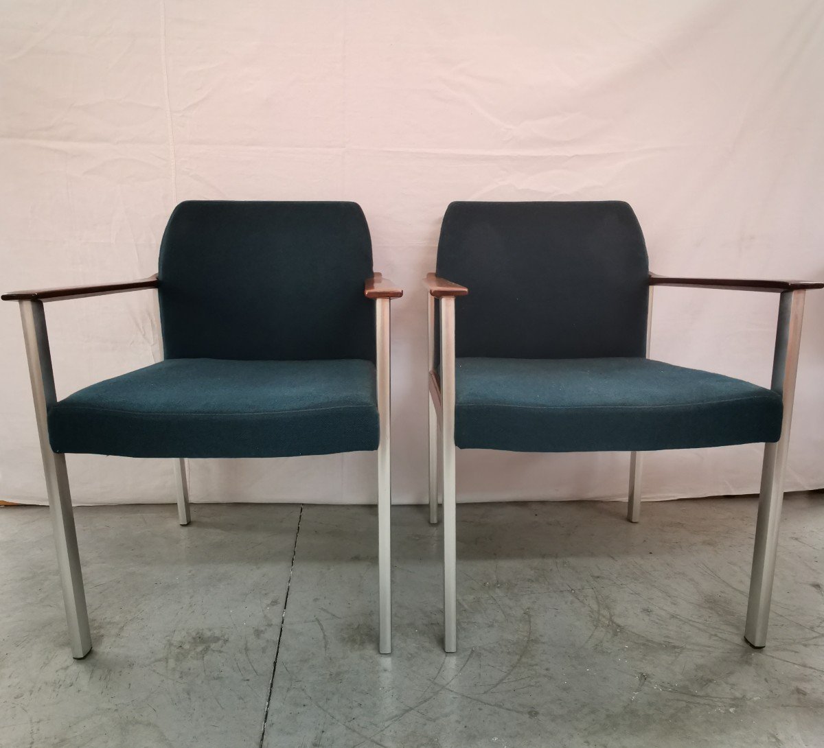 Pair Of Wilkhahn Office Chairs