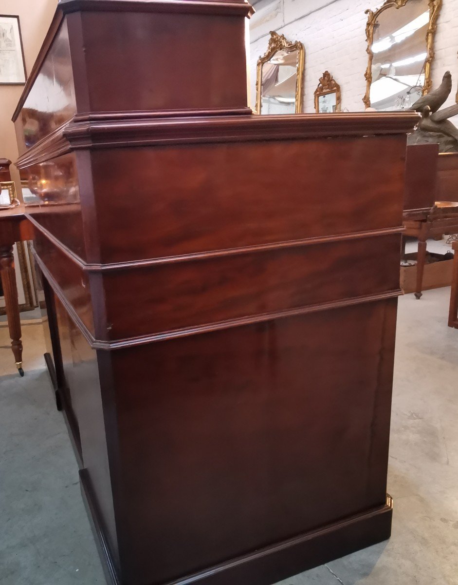 Louis Philippe Desk In Mahogany-photo-2