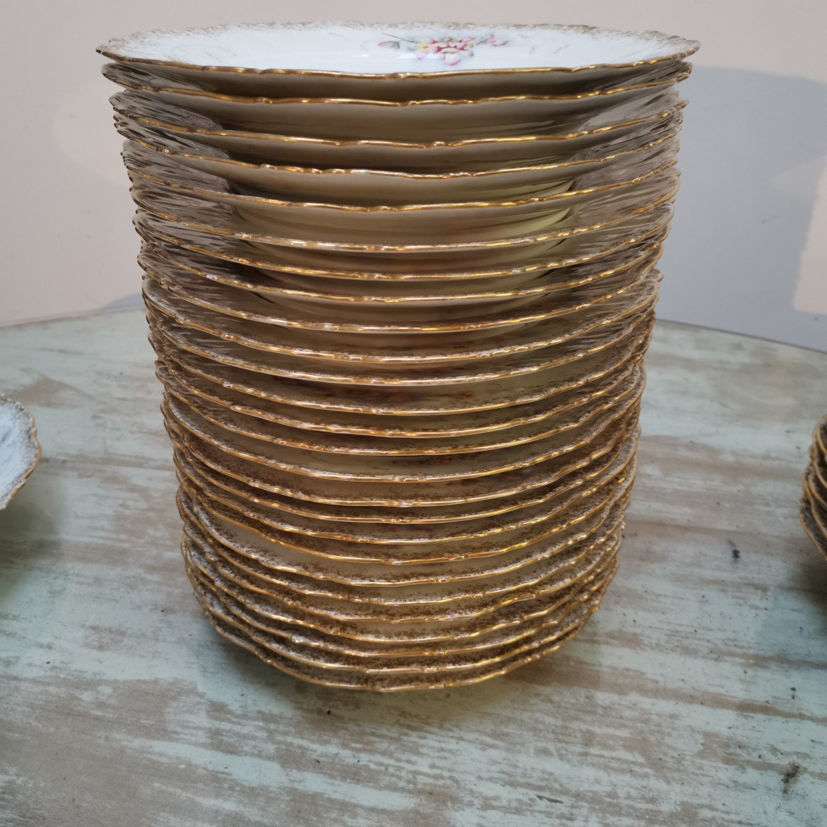 Porcelain Table Service 62 Pieces-photo-6