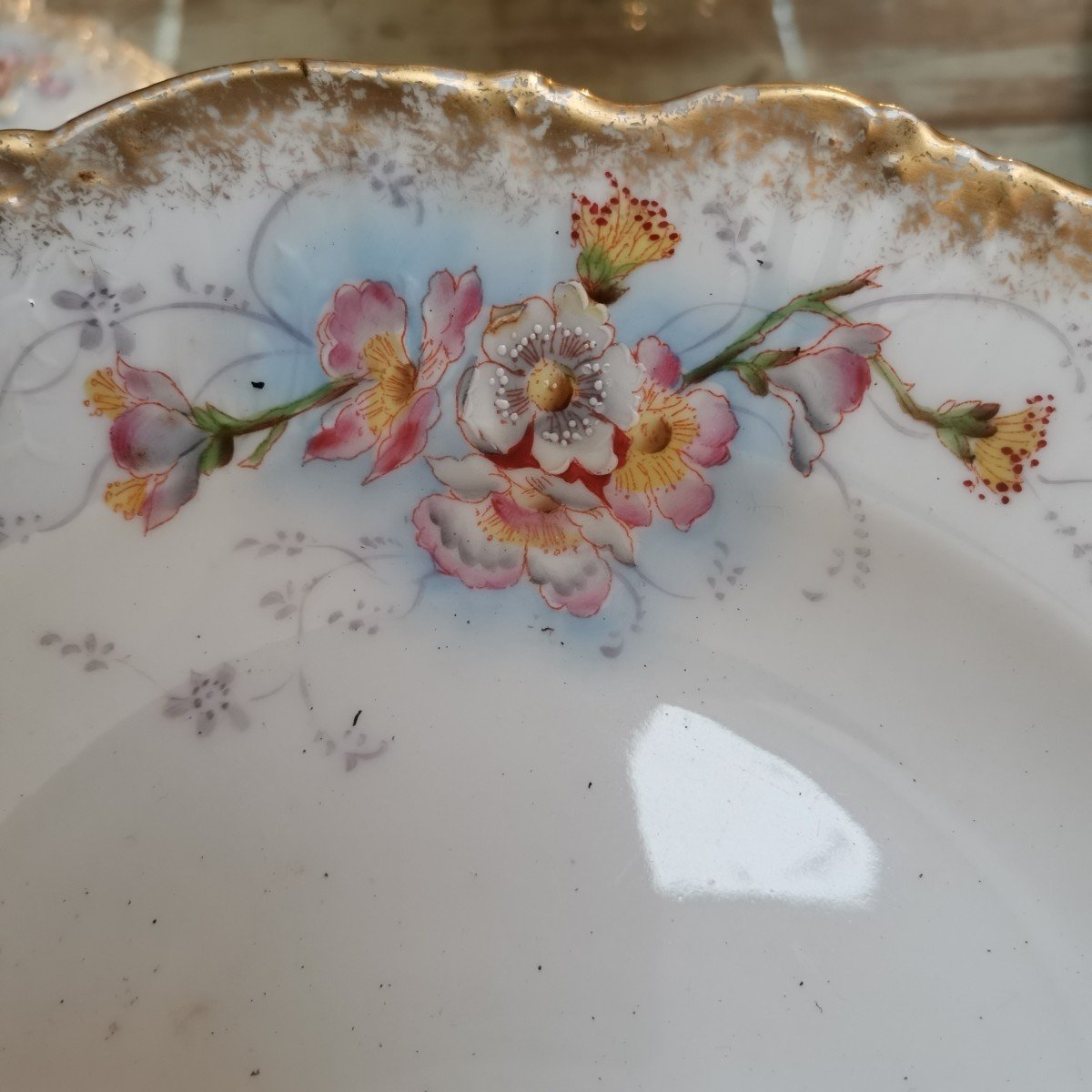 Porcelain Table Service 62 Pieces-photo-7