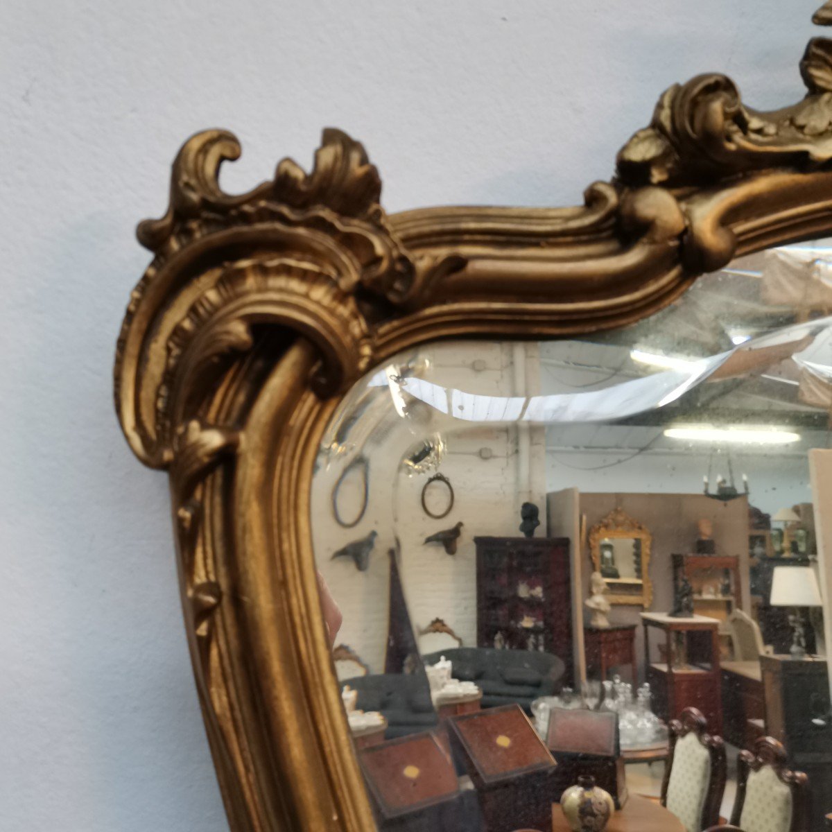 Golden Mirror Louis XV -photo-4