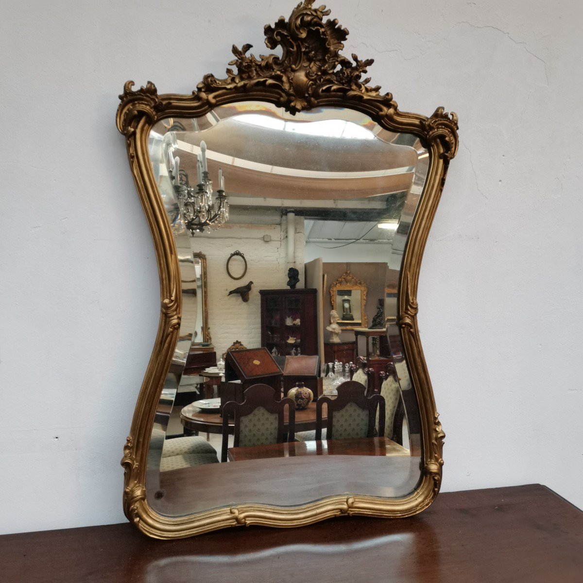 Golden Mirror Louis XV -photo-6