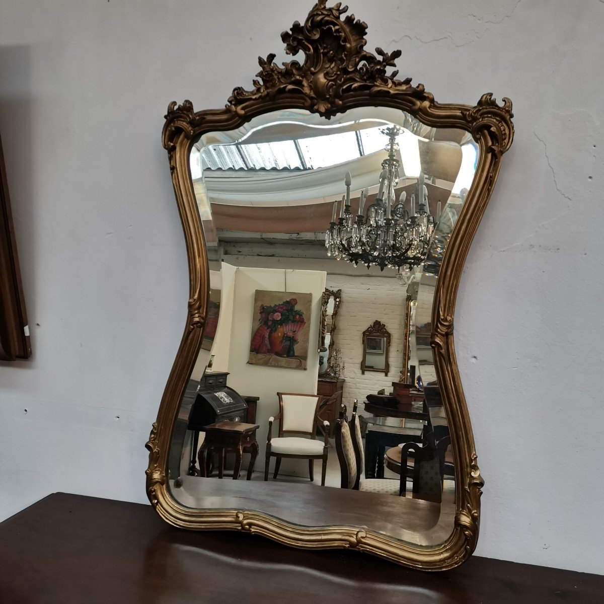 Golden Mirror Louis XV -photo-7