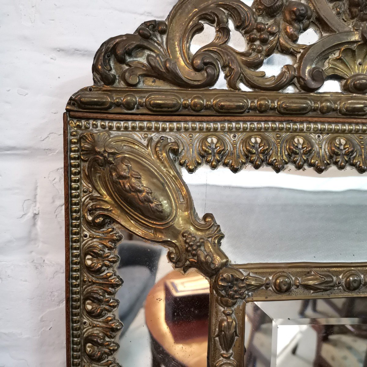 Small Louis XIII Style Mirror-photo-4