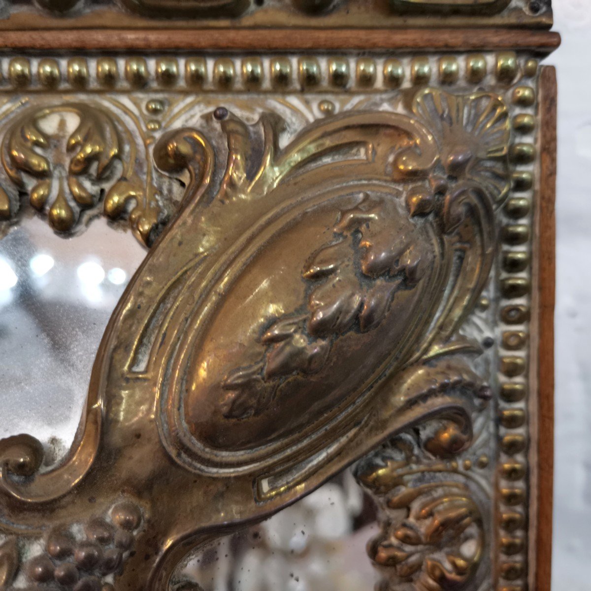 Small Louis XIII Style Mirror-photo-3