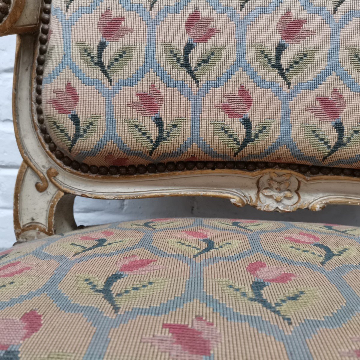 Pair Of Large Louis XV Armchairs-photo-1