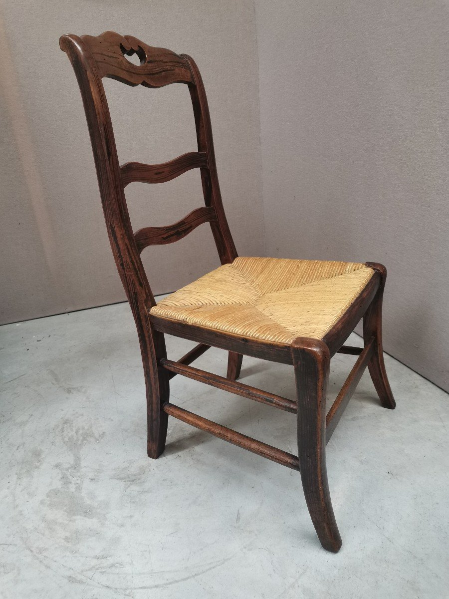 Paire De Chaises d' Enfant 19ème S. -photo-4