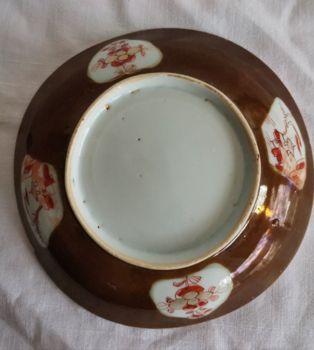 18th Century Chinese Porcelain Cup And Saucer -photo-4
